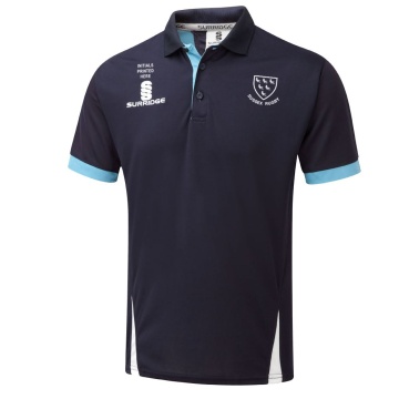 Sussex Rugby Blade Polo Navy/Sky/White